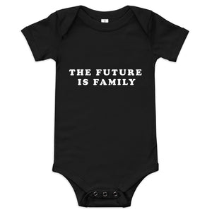 Open image in slideshow, The Future Is Family Baby Onesie (more colors)
