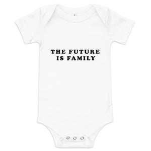 Open image in slideshow, The Future Is Family Baby Onesie
