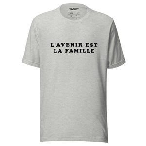 Open image in slideshow, The Future Is Family ‘L’Avenir Est La Famille’ FRENCH Tee
